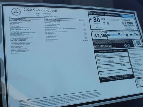 Used 2026 Mercedes-Benz CLA 250 image 34