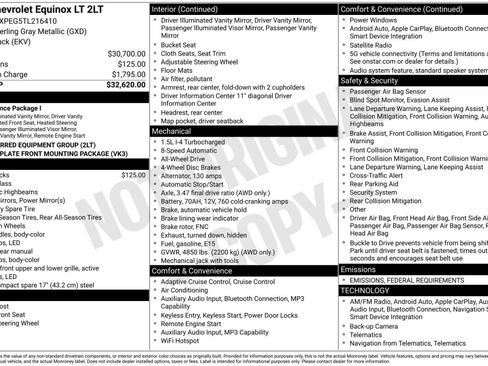 New 2026 Chevrolet Equinox LT image 3