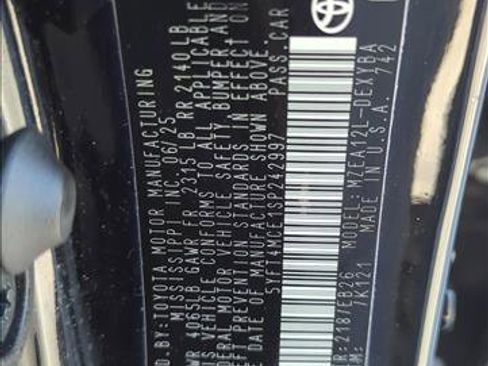 Used 2025 Toyota Corolla XSE image 26