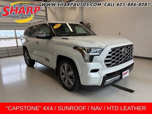 Used 2025 Toyota Sequoia Capstone AWD/4WD image 1