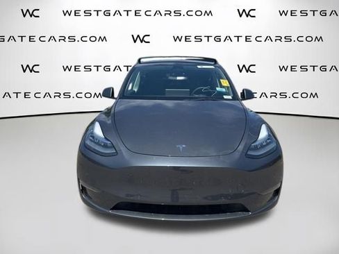 Used 2021 Tesla Model Y Long Range AWD/4WD image 1