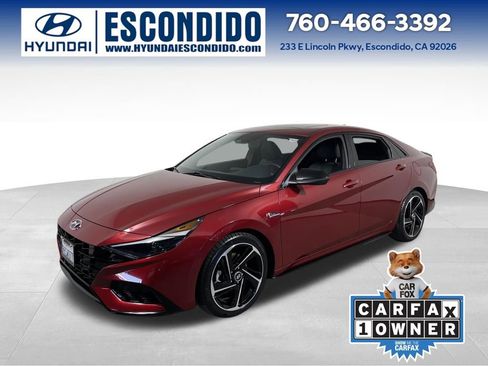 Certified 2023 Hyundai Elantra N Line image 1