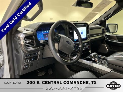 Certified 2024 Ford F150 Platinum w/ Equipment Group 702A High image 9