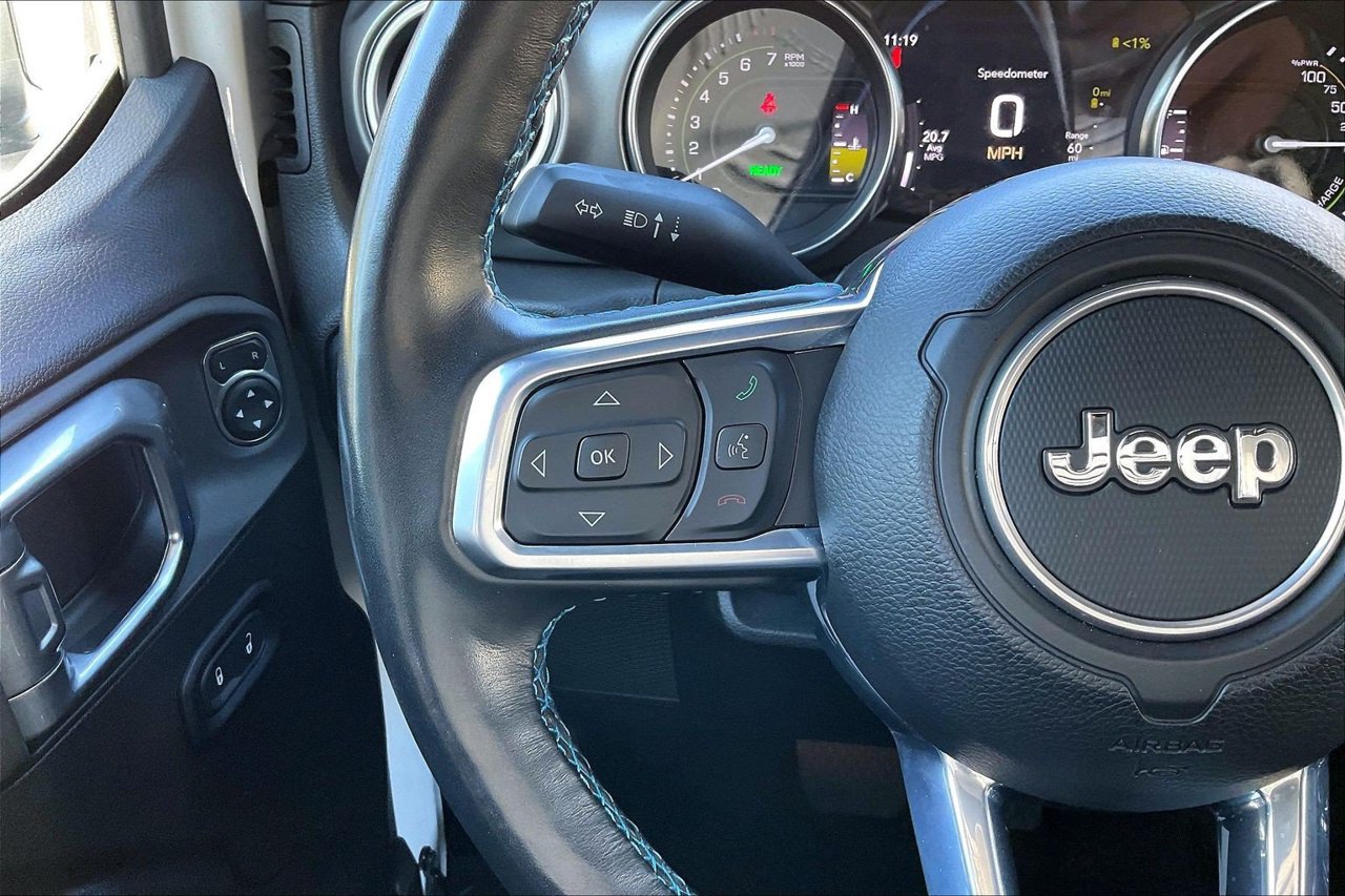 Certified 2023 Jeep Wrangler Unlimited Rubicon 4xe w/ Cold Weather Group AWD/4WD image 28
