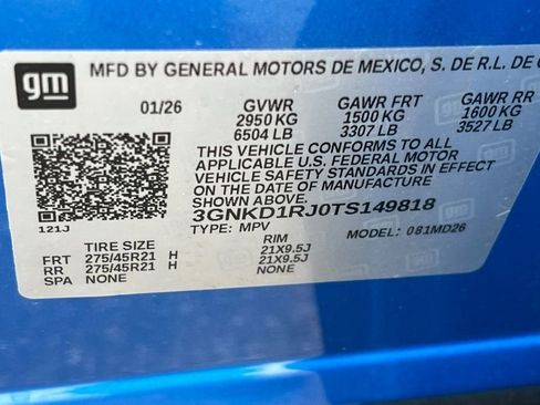 New 2026 Chevrolet Blazer EV RS image 22