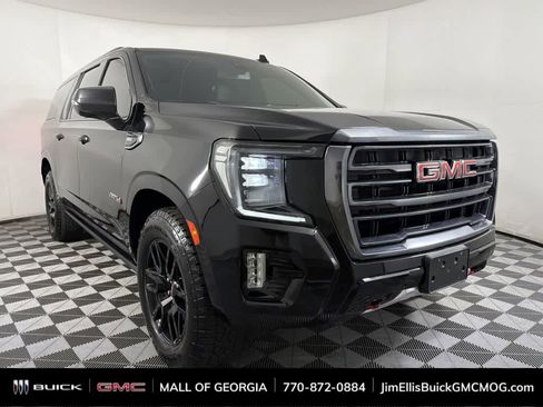 Used 2021 GMC Yukon XL AT4 w/ Rear Media and Nav Package image 1