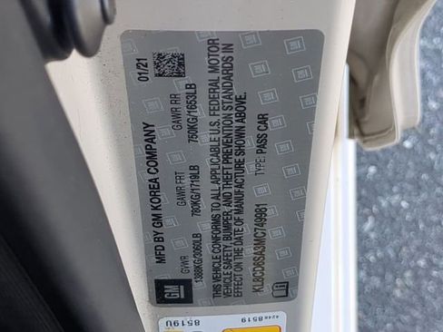 Used 2021 Chevrolet Spark LT image 42