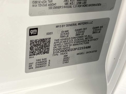 Used 2023 Chevrolet Silverado 1500 LT w/ Protection Package AWD/4WD image 31