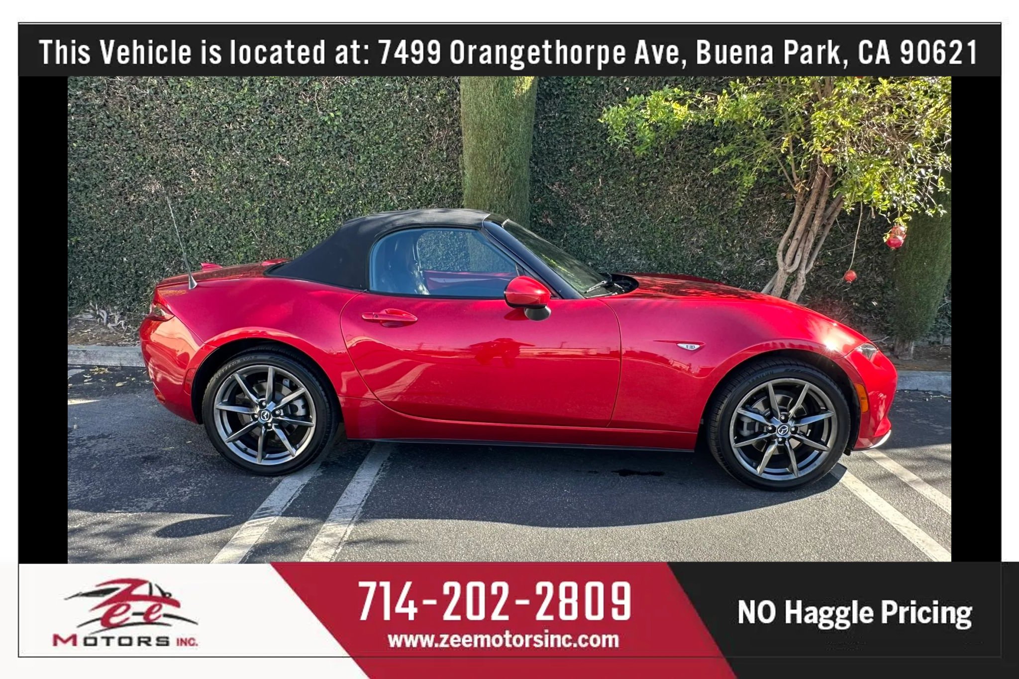 Used 2016 MAZDA MX-5 Miata Grand Touring RWD image 5