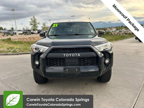 Used 2021 Toyota 4Runner SR5 Premium w/ Moonroof Package RWD image 1