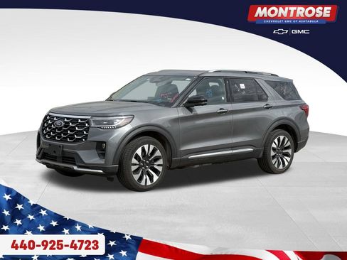 Used 2025 Ford Explorer Platinum w/ LUX Leather Package AWD/4WD image 2
