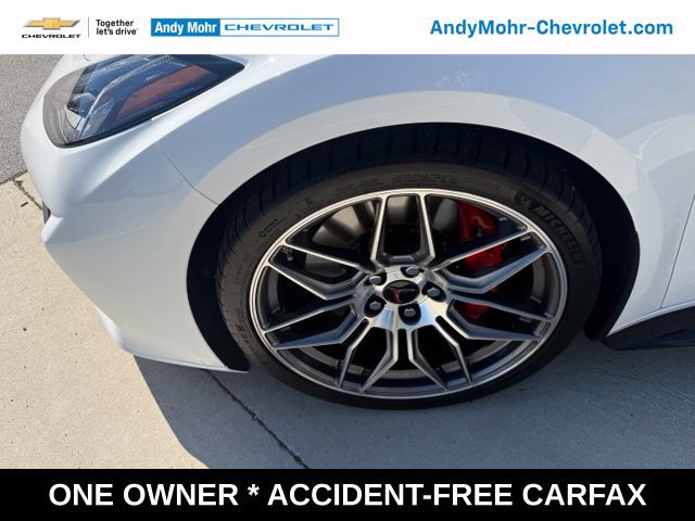 Used 2023 Chevrolet Corvette Z06 w/ Chrome Exterior Badge Package RWD image 48