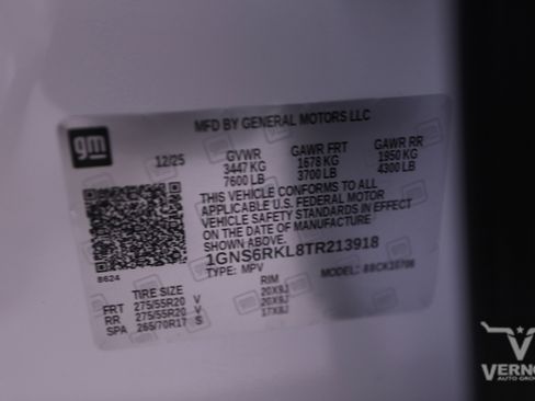 New 2026 Chevrolet Tahoe RST w/ RST Performance Edition image 37