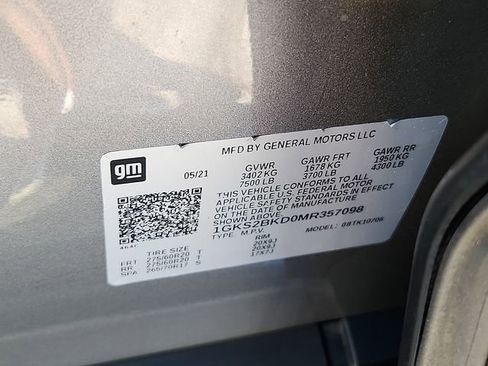 Certified 2021 GMC Yukon SLT w/ SLT Premium Package AWD/4WD image 28