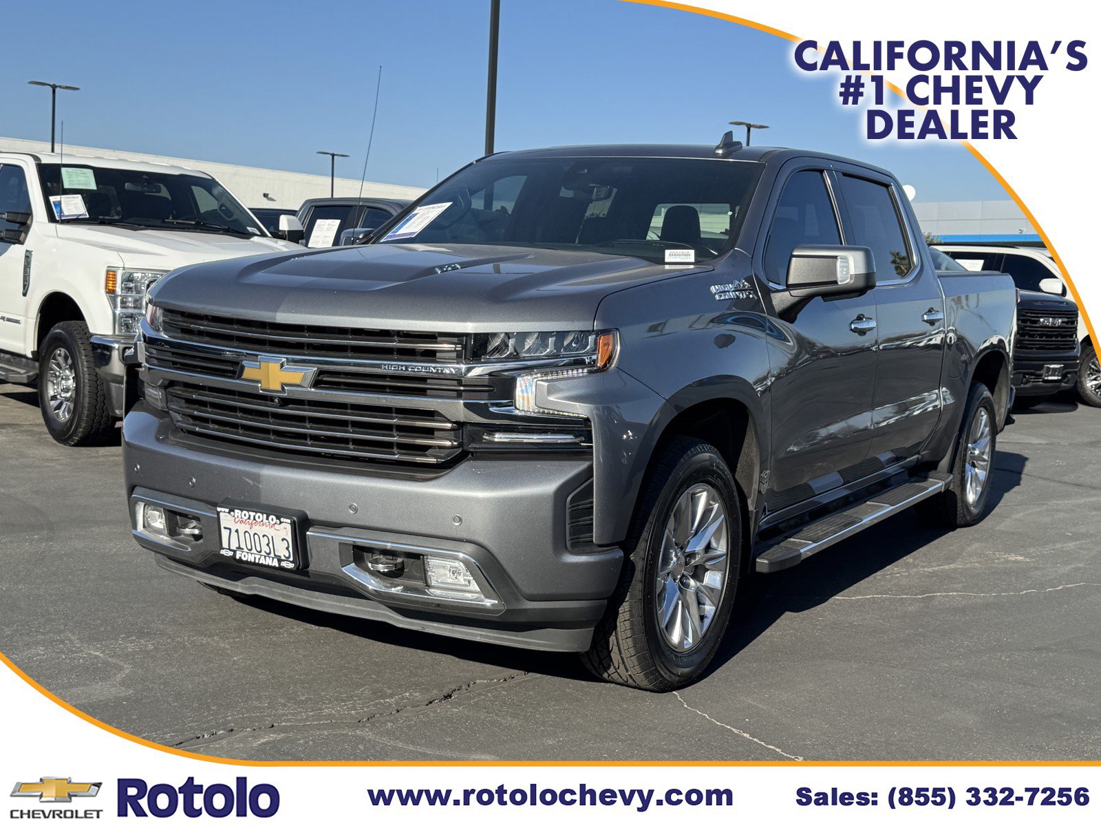 Used 2022 Chevrolet Silverado 1500 High Country w/ Technology Package AWD/4WD image 3