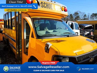 Used 2012 Chevrolet Express 3500 w/ School Bus Package