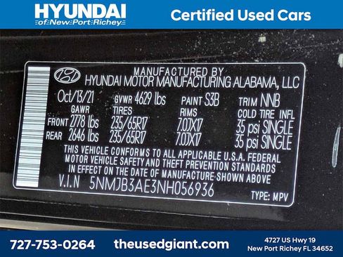 Certified 2022 Hyundai Tucson SEL w/ Cargo Package image 34