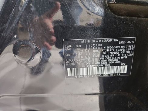 Used 2022 Subaru Ascent Touring w/ Popular Package #2A image 31