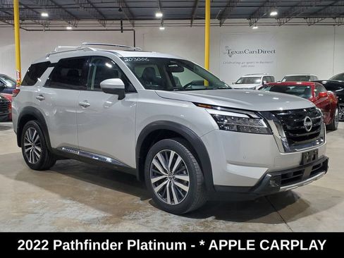 Used 2022 Nissan Pathfinder Platinum w/ Cargo Package FWD image 3
