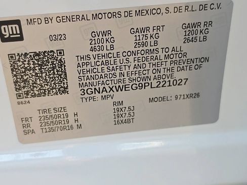 Used 2023 Chevrolet Equinox RS AWD/4WD image 40