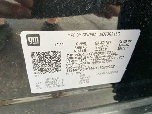 Certified 2023 Chevrolet Traverse LT AWD/4WD image 32