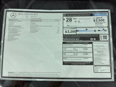 Certified 2026 Mercedes-Benz GLB 250 image 64