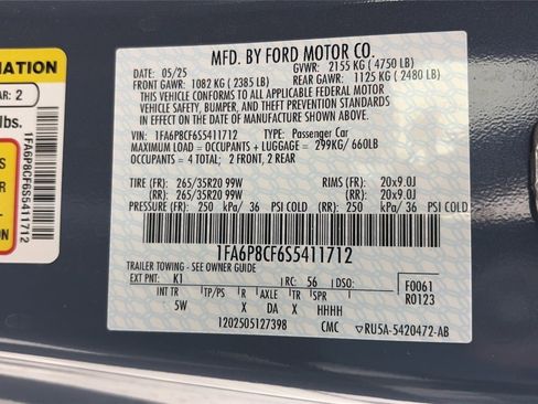 Certified 2025 Ford Mustang GT Premium image 9