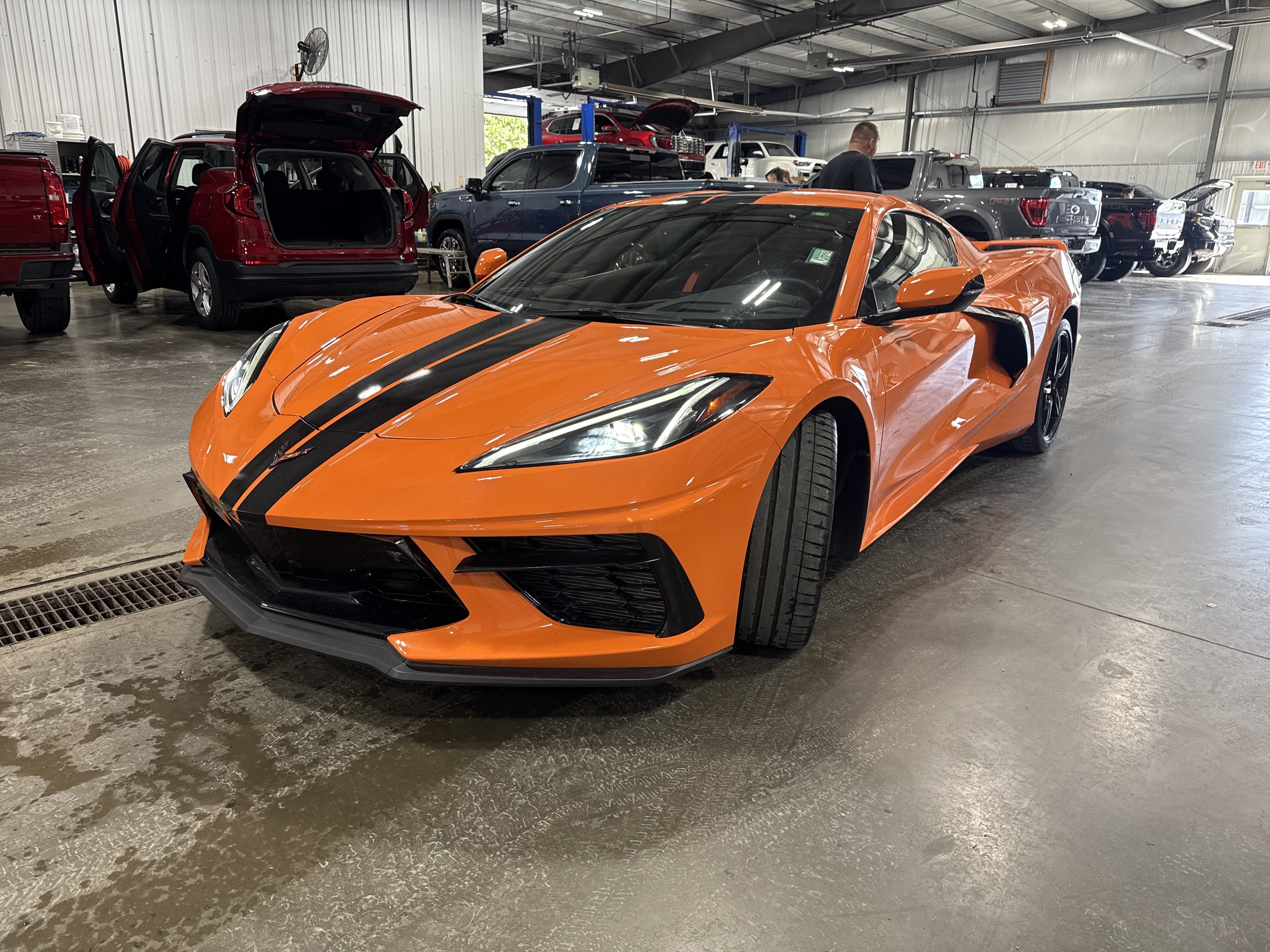 Used 2023 Chevrolet Corvette Stingray Preferred Cpe w/ Z51 Performance Package RWD image 6