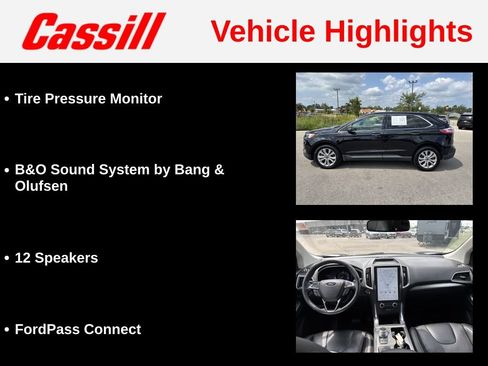 Used 2022 Ford Edge Titanium w/ Equipment Group 301A AWD/4WD image 20
