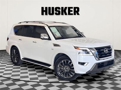 Used 2021 Nissan Armada Platinum w/ Captain's Chairs Package