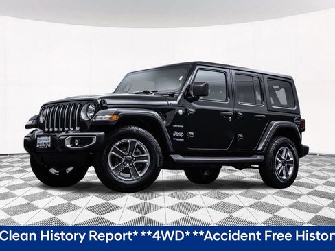 Used 2020 Jeep Wrangler Unlimited Sahara AWD/4WD image 2