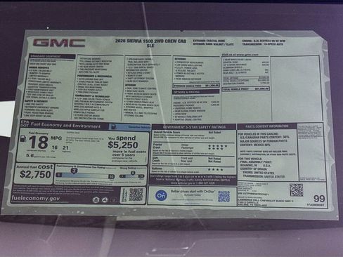 New 2026 GMC Sierra 1500 SLE w/ Preferred Package image 20