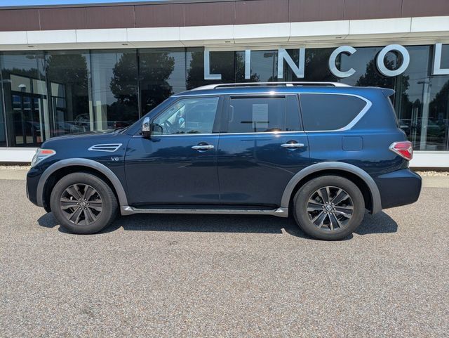 Used 2017 Nissan Armada Platinum w/ Captain Seat Package RWD image 3
