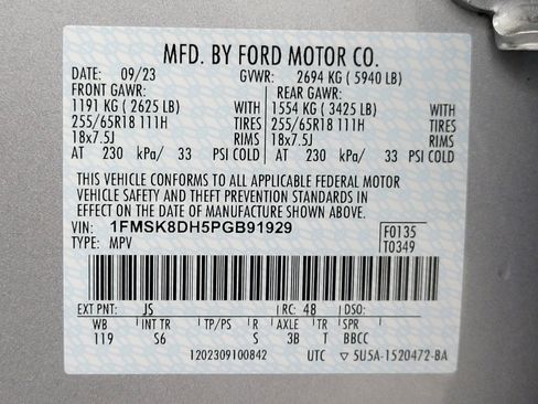 Used 2023 Ford Explorer XLT w/ Equipment Group 202A image 29