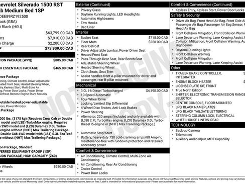 Used 2024 Chevrolet Silverado 1500 RST w/ Protection Package AWD/4WD image 9