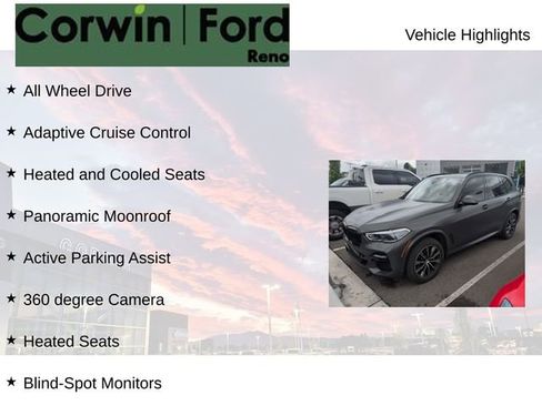 Used 2022 BMW X5 M50i w/ Executive Package AWD/4WD image 8