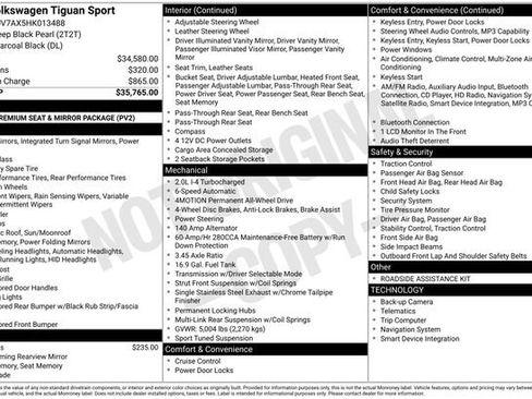 Used 2017 Volkswagen Tiguan Sport image 25