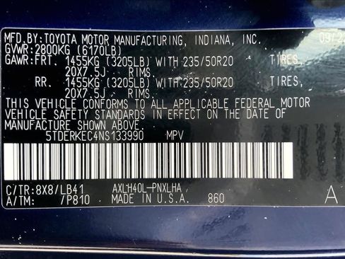 Used 2022 Toyota Sienna Platinum image 35