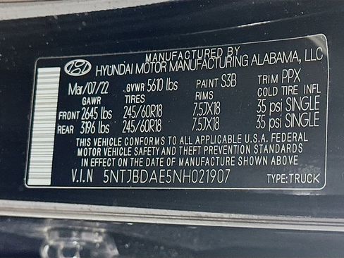 Used 2022 Hyundai Santa Cruz SEL image 35