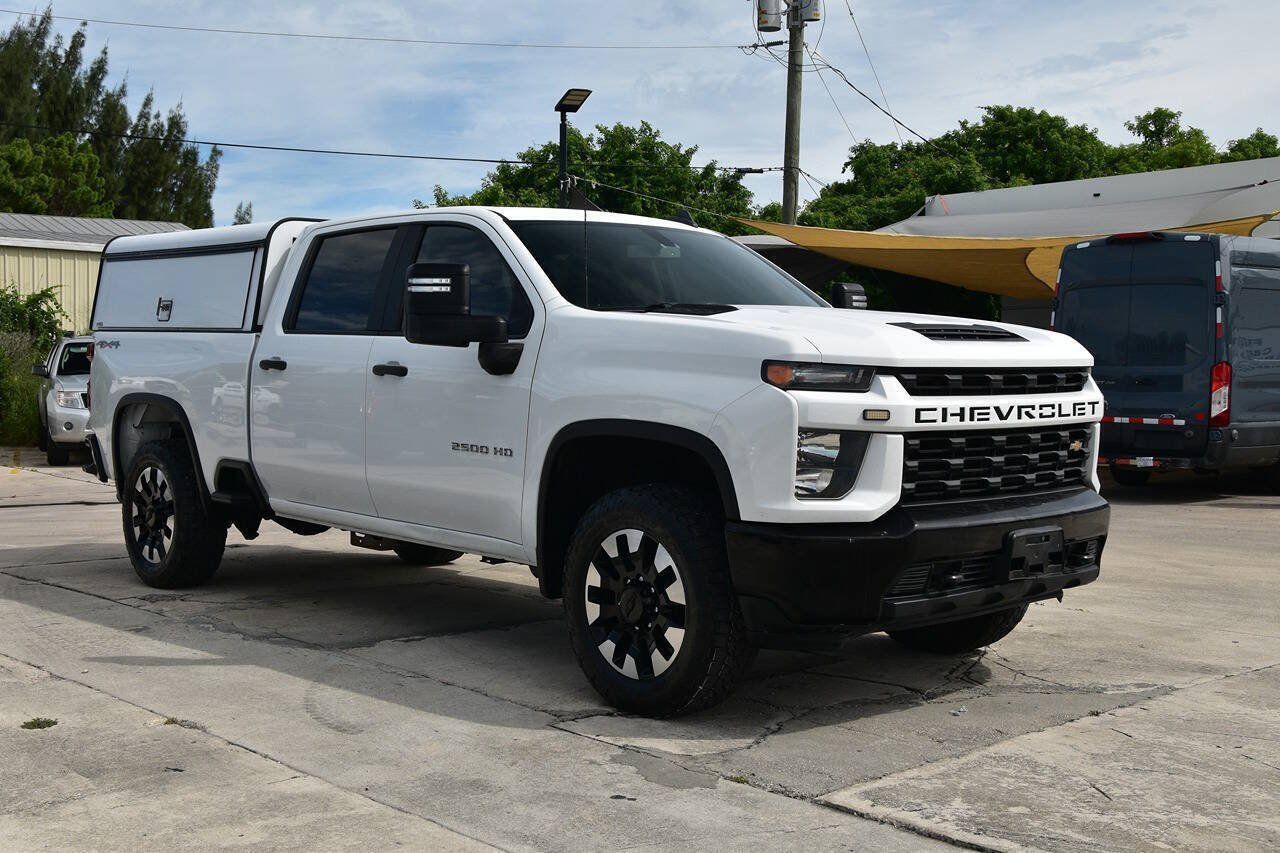 Used 2020 Chevrolet Silverado 2500 Custom w/ Custom Value Package AWD/4WD image 1