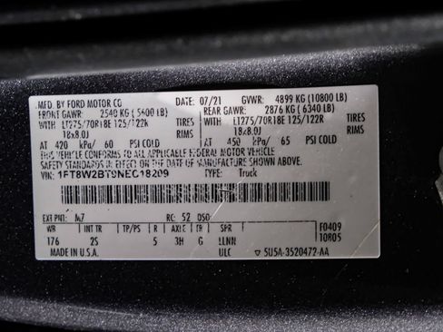 Used 2022 Ford F250 XLT w/ XLT Value Package AWD/4WD image 57