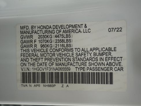 Used 2022 Honda Accord Sport image 30