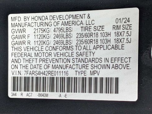 Certified 2024 Honda CR-V EX image 29