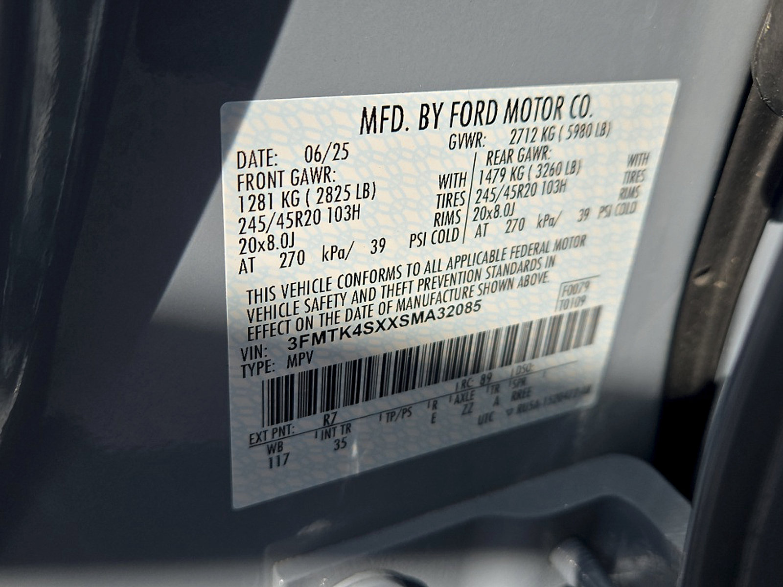 Certified 2025 Ford Mustang Mach-E GT AWD/4WD image 26