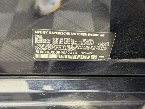 Certified 2024 BMW X6 xDrive40i w/ M Sport Professional Package image 21