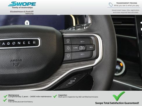 Used 2024 Jeep Wagoneer Series II w/ Premium Group I AWD/4WD image 14