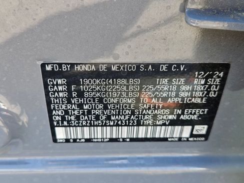 Used 2025 Honda HR-V Sport image 34