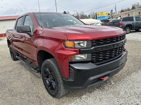 Used 2021 Chevrolet Silverado 1500 Custom Trail Boss w/ Safety Confidence Package AWD/4WD image 10
