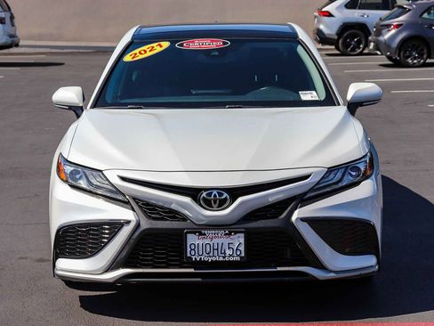 Used 2021 Toyota Camry XSE FWD image 2