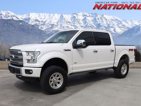 Used 2015 Ford F150 Platinum w/ Equipment Group 701A Luxury AWD/4WD image 1